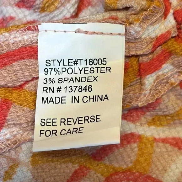 Kontrol Sleeveless Drawstring Ruched Blouse - Size L - Picture 10 of 11